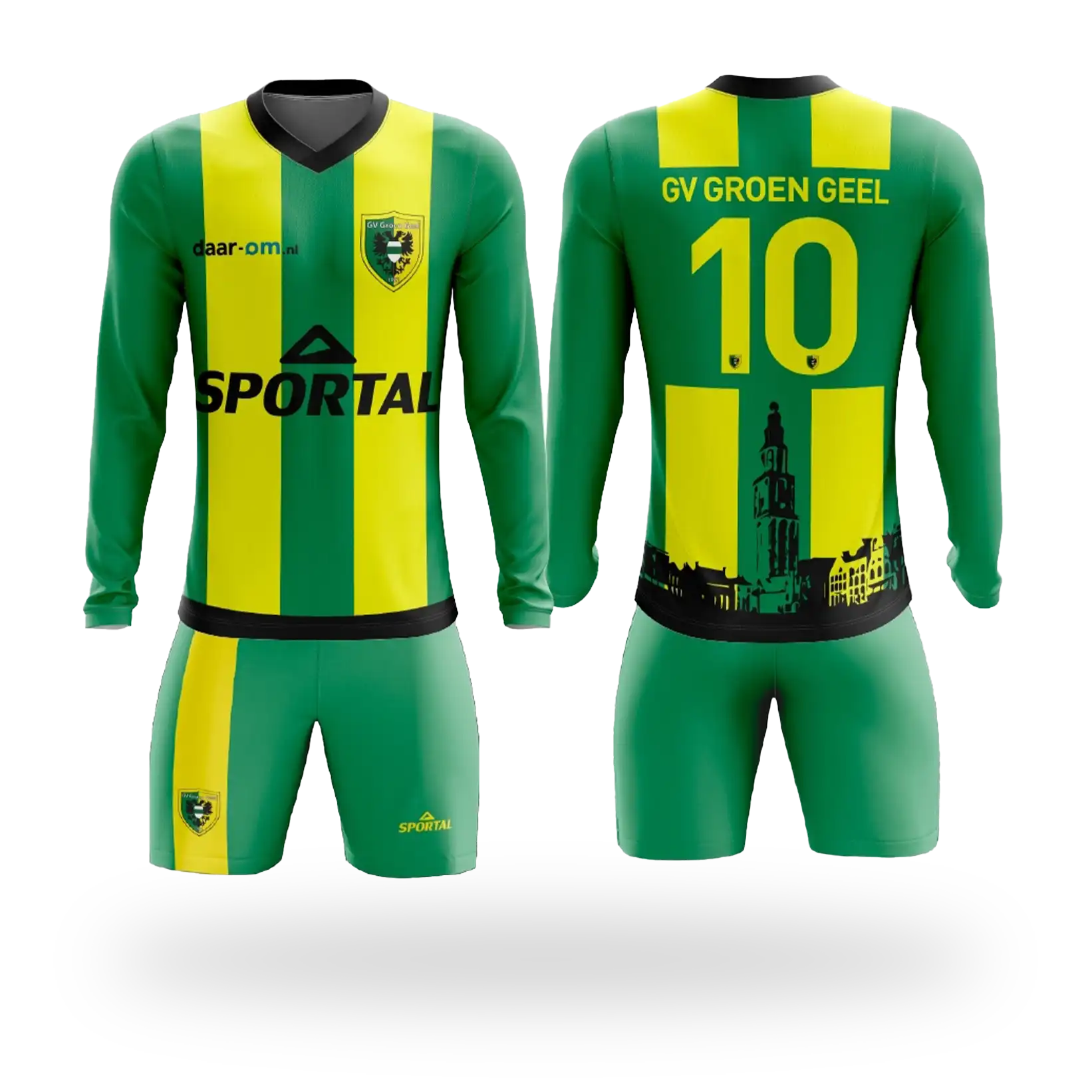 Voetbal – Tenue lange mouw 1