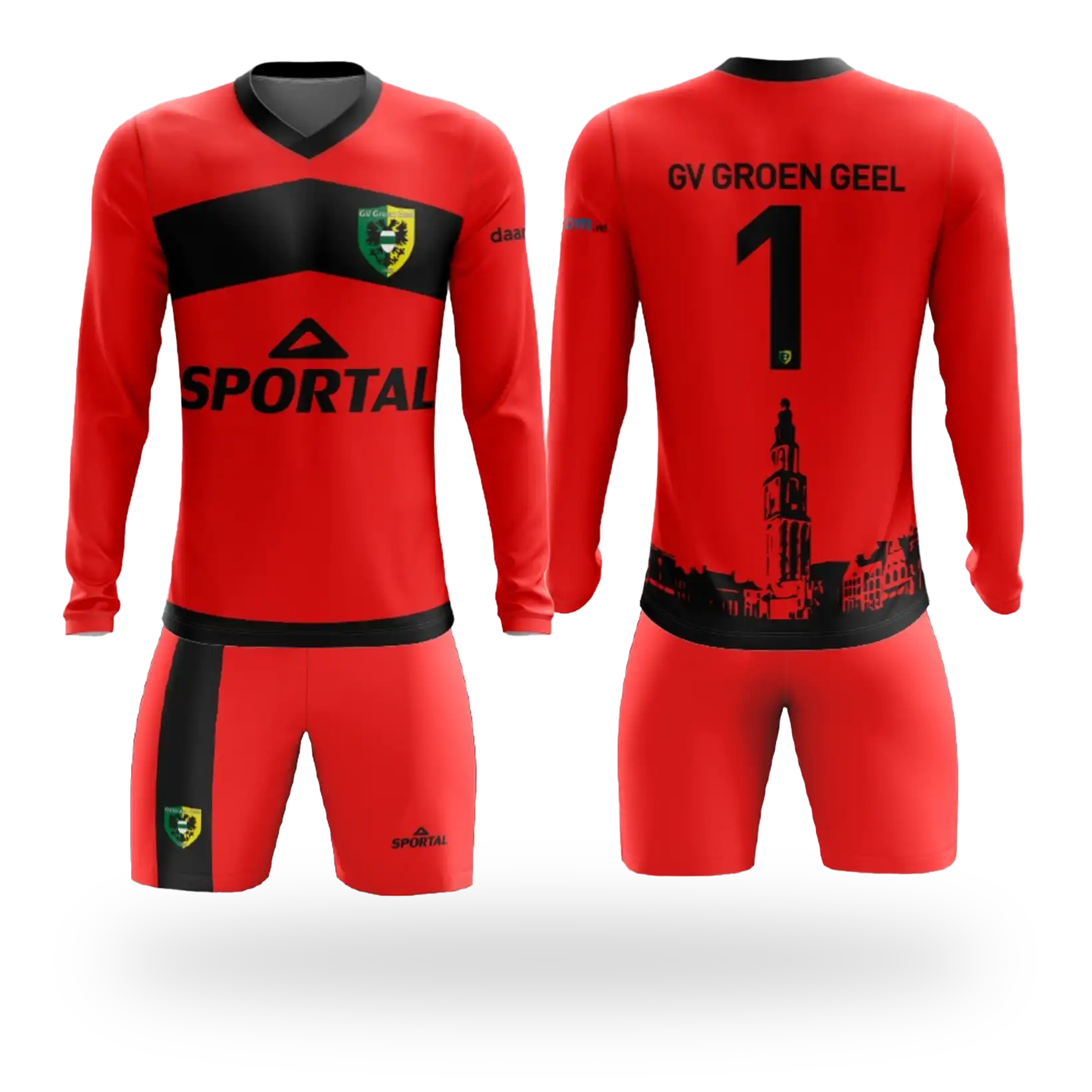 Voetbal – Tenue lange mouw 2